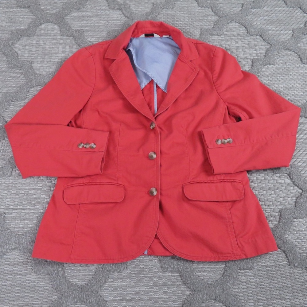 L.L. Bean Women's Red Blazer Size M